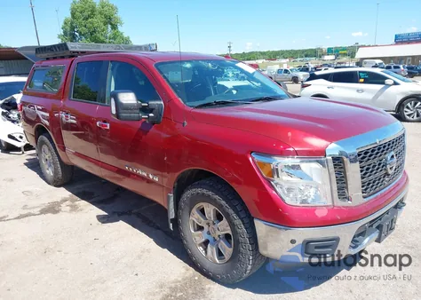 2018 Nissan Titan Sv из США, поврежденный, VIN 1N6AA1E59JN536006